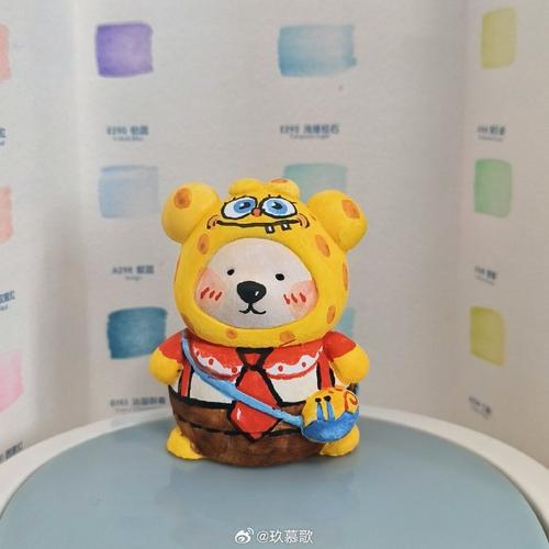 开启愉快的寒假模式已经一周了,有可爱的115只背包熊手绘作伴,简直萌